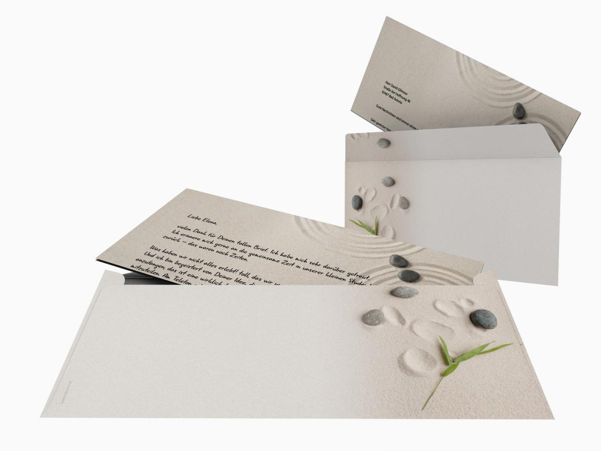 Stationery Calming Stones Writing paper